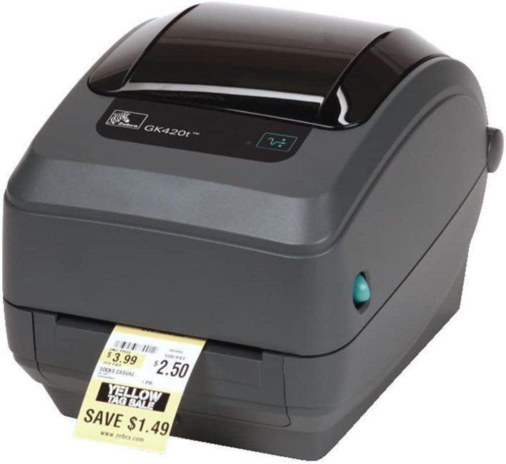 Zebra GK420T Termal Transfer Ethernet 203 Dpi
