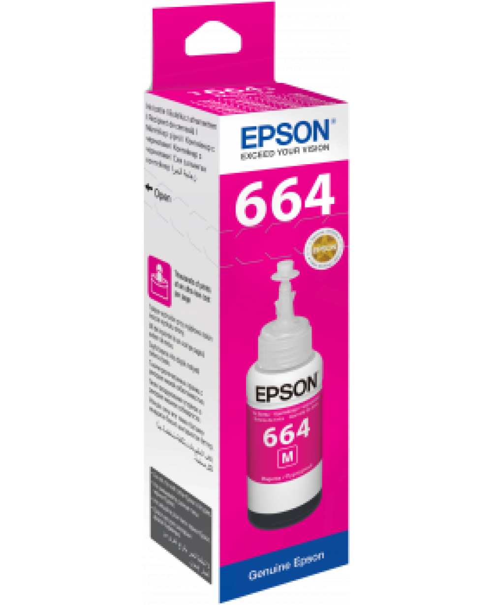 EPSON C13T66434A KIRMIZI KARTUŞ EP/M 70Ml(L100-L200)