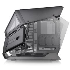 Thermaltake AH T600 2 x Tempered Glass Pencereli, ARGB Ledli Siyah Full Tower Oyuncu Kasası