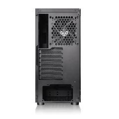 Thermaltake H200 Tempered Glass RGB Şerit ledli Pencereli Siyah MidTower Oyuncu Kasası