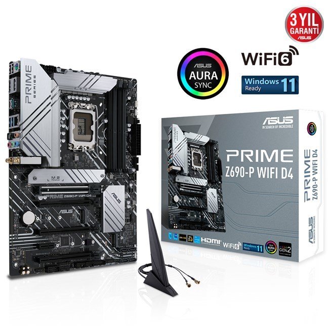 Asus Prime Z690-P Wifi D4 1700P Hdmi Dp