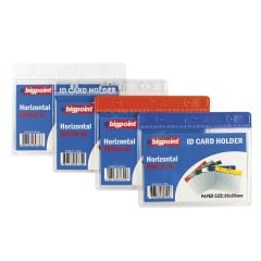 Bigpoint Kart Poşeti Yatay Şeffaf 85x55mm 10'lu Poşet