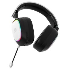 GameBooster WBH23W Nemesis PRO RGB Wireless 2.4G+BT Beyaz Kablosuz Oyuncu Kulaklığı