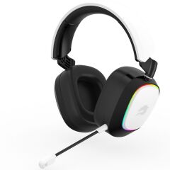 GameBooster WBH23W Nemesis PRO RGB Wireless 2.4G+BT Beyaz Kablosuz Oyuncu Kulaklığı