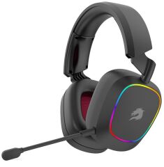 GameBooster WBH23B Nemesis PRO RGB Wireless 2.4G+BT Siyah Kablosuz Oyuncu Kulaklığı