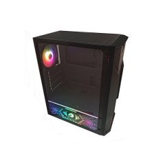 GameBooster GB-G3309B 550w 80+ ATX USB 3.0, Mesh, RGB Fan, Siyah Kasa