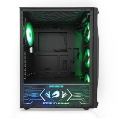 GameBooster GB-G3309B 550w 80+ ATX USB 3.0, Mesh, RGB Fan, Siyah Kasa