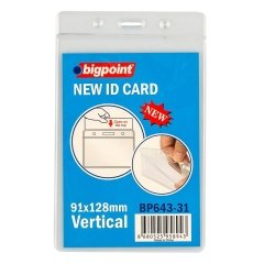 Bigpoint Kart Poşeti Dikey 91x128mm 10'lu Poşet