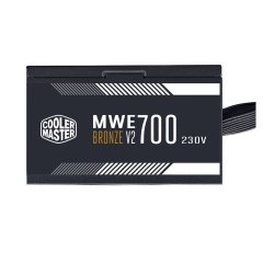 CoolerMaster MWE 700W 80+ Bronze 2xEPS, Aktif PFC, 120mm Fanlı PSU