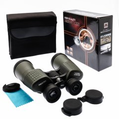 Mentch 7x50 WA Su Geçirmez El Dürbünü- Geniş Ön Mercek - 1000m/56m - Yeşil