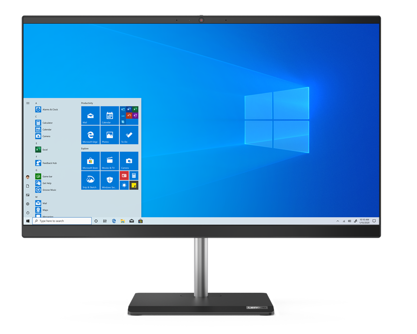LENOVO V50A 11FJ00A9TX AIO i7-10700T 8GB 256GB SSD 23.8'' W10PRO MULTI TOUCH