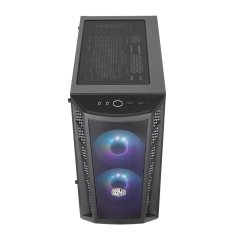 CM MasterBox MB311L 80+600W RGB 3x120mm Fanlı Tempered Glass pencereli Mesh ön Panel MicroATX Kasa