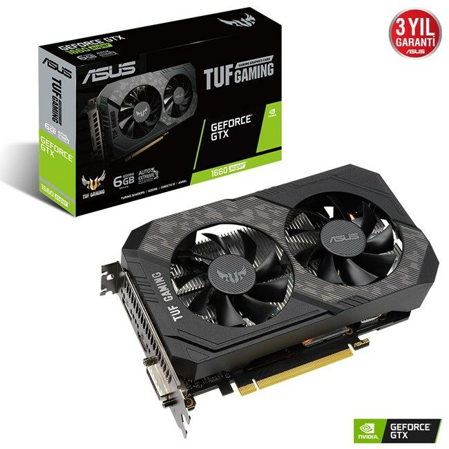 Asus GeForce GTX 1660S 6GB Tuf GDR6 192Bit