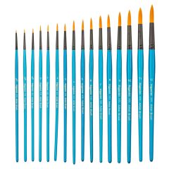 Bigpoint 111 Serisi Golden Sentetik Kıl Yuvarlak Fırça No: 12 12'li Kutu