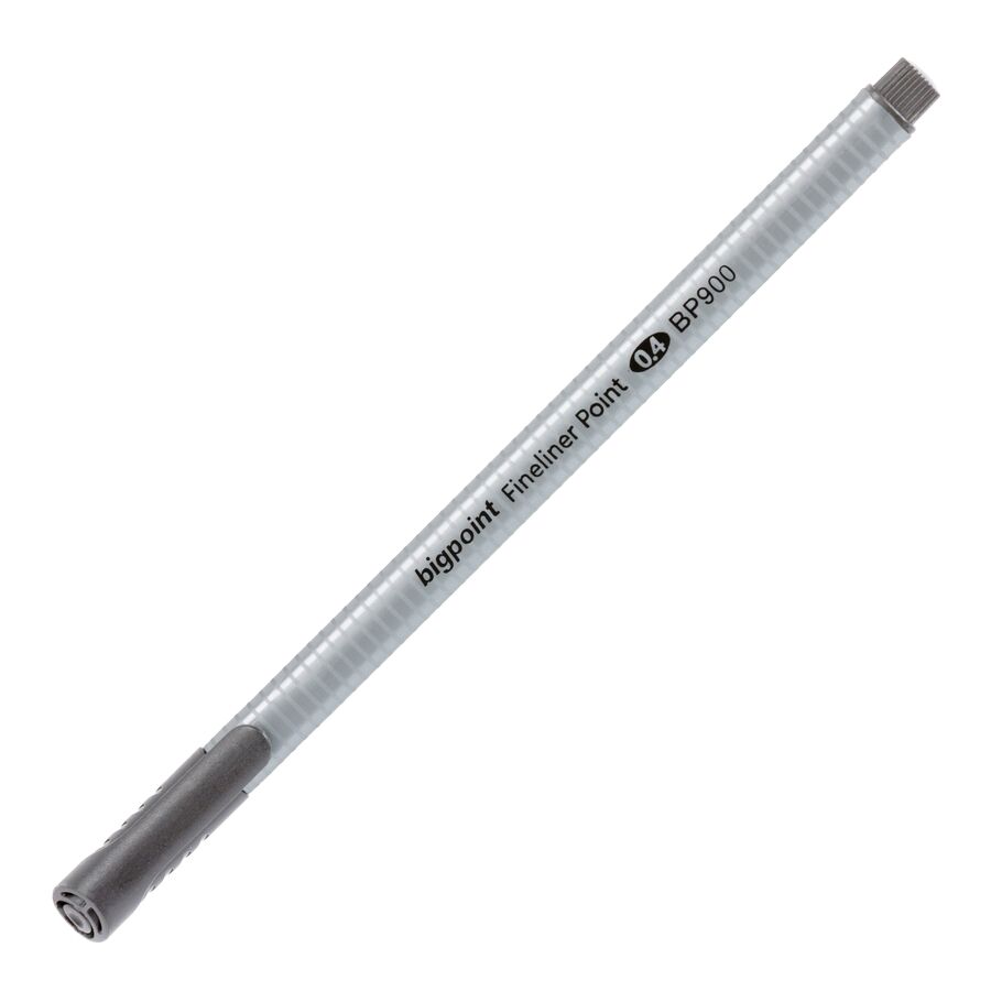 Bigpoint Fineliner Gri 10'lu Kutu