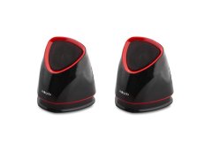 MİKADO MD-158 2.0 SİYAH/KIRMIZI USB SPEAKER