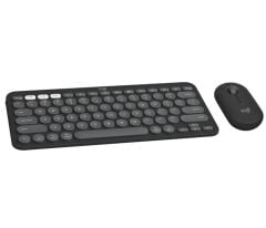 Logitech Pebble 2 Blutooth KM Set Siyah