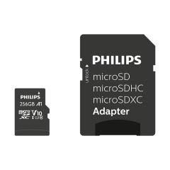 PHILIPS 256GB MICRO SDXC 80 MB/S C10 FM25MP45B/00