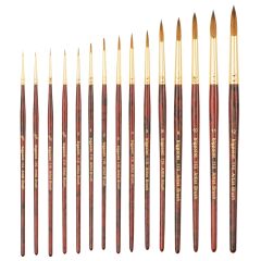 Bigpoint 110 Serisi Samur Kolinsky Yuvarlak Fırça No: 10 12'li Kutu