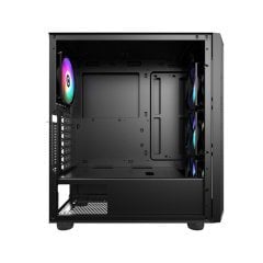 PowerBoost VK-P3380B 550w 80+ USB3.0 ARGB fan Tempered Panel kasa