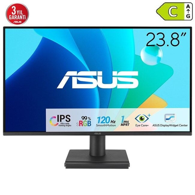 Asus 23.8' 1ms Hdmi IPS Eye Care (VA249HG)