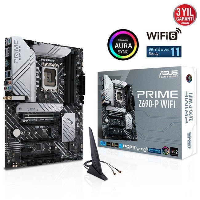 Asus Prime Z690-P Wifi D5 1700P Hdmi Dp