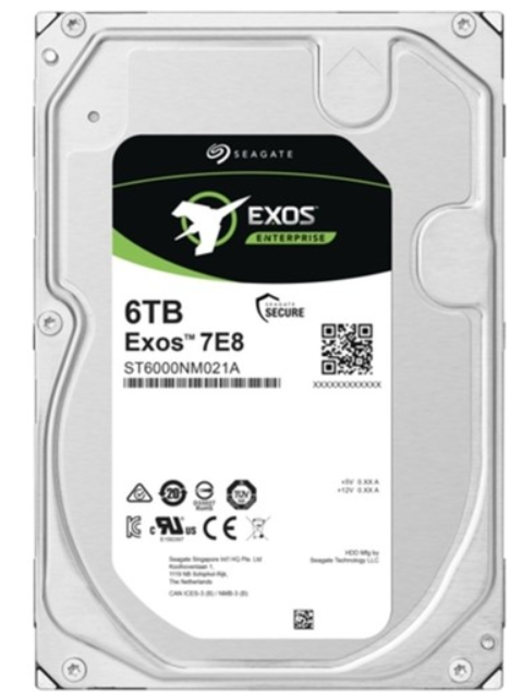 6TB SEAGATE EXOS 7200RPM 256MB ST6000NM021A