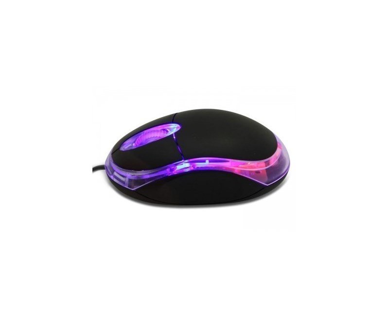Everest KM-6809 Usb Siyah Mavi Işıklı Optik Mouse