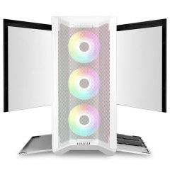 LIAN LI 011 LANCOOL II MESH RGB WHITE MIDI ATX KASA