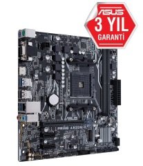 ASUS PRIME A320M-K DDR4 3200Mhz S+GLAN USB3 AM4