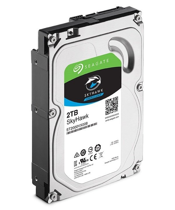 2TB SEAGATE SKYHAWK 64MB 7/24 ST2000VX008
