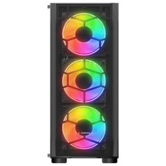 Everest 650W 80+ (Hollow) TG ARGB Fan Mid Tower