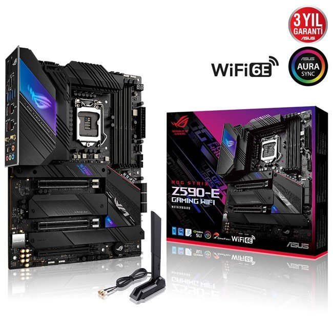 Asus Rog Strix Z590-E Gaming Wifi 1200P Hdmi Dp