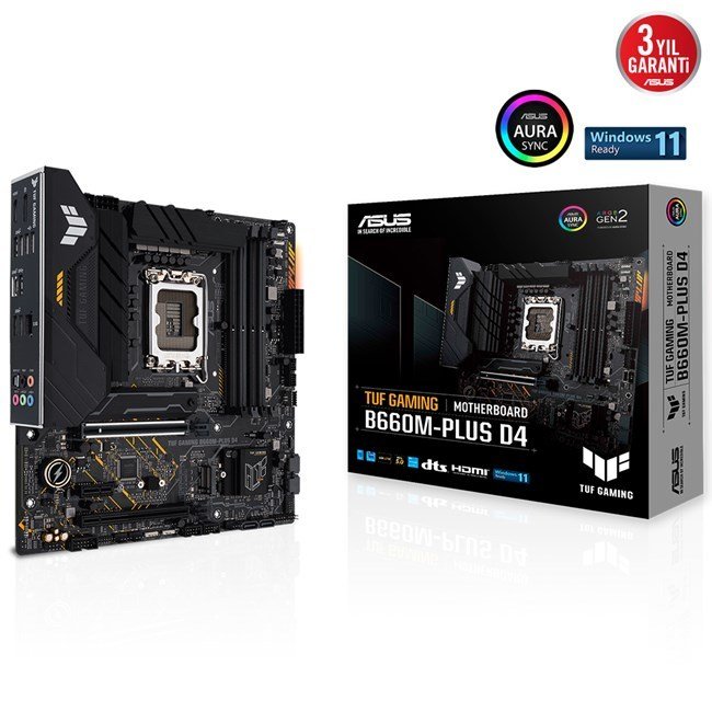 Asus Tuf Gaming B660M-P D4 1700P Hdmi Dp