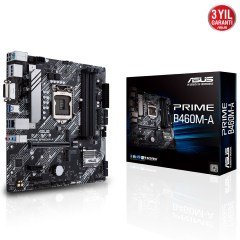 Asus Prime B460M-A 1200P Dvi Hdmi Dp Usb3.2