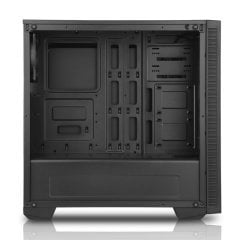 PowerBoost VK-G1007RGB USB 3.0 Tempered Glass Pencereli RGB Fanlı Gaming Kasa (PSU Yok)