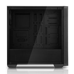 PowerBoost VK-G1007RGB USB 3.0 Tempered Glass Pencereli RGB Fanlı Gaming Kasa (PSU Yok)