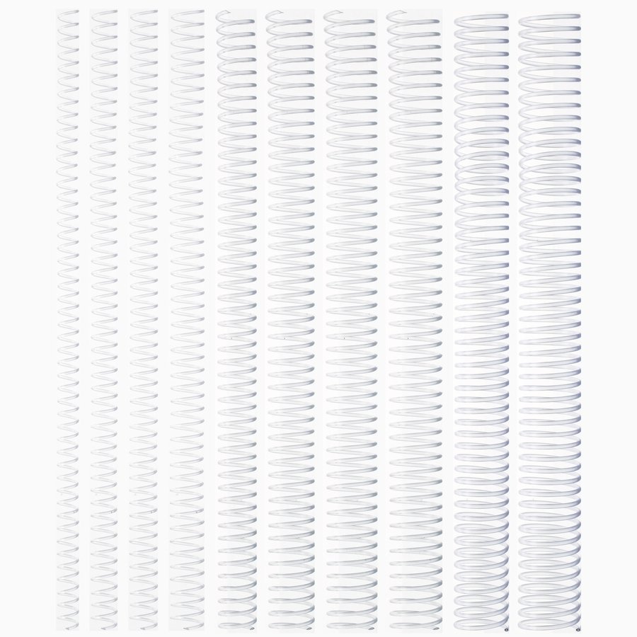 Bigpoint Plastik Helezon Spiral 25 mm Şeffaf 50'li (4:1)