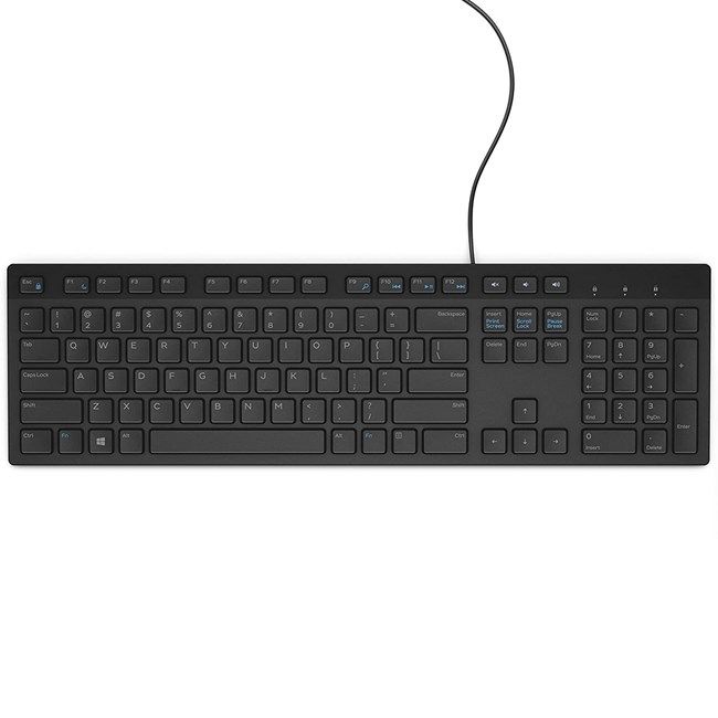 Dell KB-216 İngilizce Q Klavye Siyah (580-ADHK)