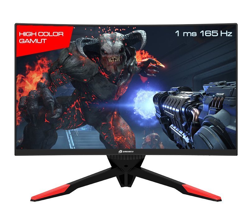 GameBooster GB-277GCF 27'' 165Hz 1ms Curved FreeSync FHD 2xHDMI 1xDP Ayarlanır Ayak Gaming Monitör