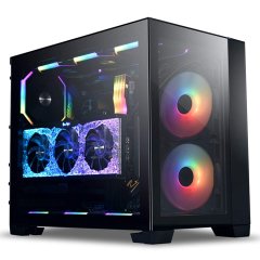 LIAN LI O11DMINI-1X-4 GEN4X16 DİKEY SİYAH GPU KİTİ
