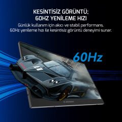 Ezcool Lite E15T 15.6'' 4 ms Full HD IPS 60 Hz Taşınabilir Dokunmatik Monitör ( Sıfır Ölü Piksel Garantili )