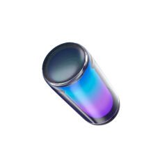 Lecoo RS13 Kablosuz 5W RGB Aydınlatmalı Bluetooth/USB/SD Kart Stereo Taşınabilir Hoparlör Siyah