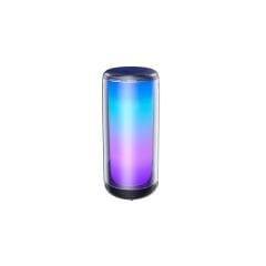 Lecoo RS13 Kablosuz 5W RGB Aydınlatmalı Bluetooth/USB/SD Kart Stereo Taşınabilir Hoparlör Siyah
