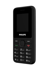Philips Xenium E2125 Çift Sim Kart Tuşlu Cep Telefonu Siyah