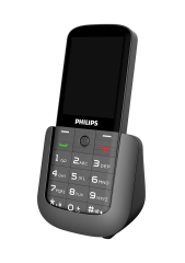 Philips Xenium E227 Kameralı Çift Sim Kart Tuşlu Cep Telefonu Siyah