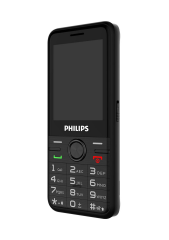 Philips Xenium E6500 Kameralı Çift Sim Kart Tuşlu Cep Telefonu Siyah