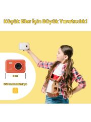 SJCAM FunCam Çocuk Kamerası Mavi - Çocuklar için Fotoğraf Makinesi 1080p 12MP
