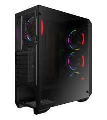 VENTO VG10F 550W 80 PLUS TEMPERLİ CAM ATX KASA