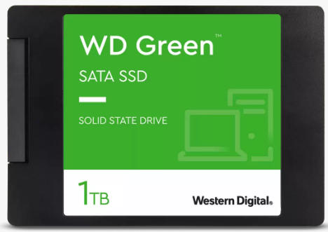 1TB WD GREEN 2.5'' 545/465MB/s WDS100T3G0A SSD